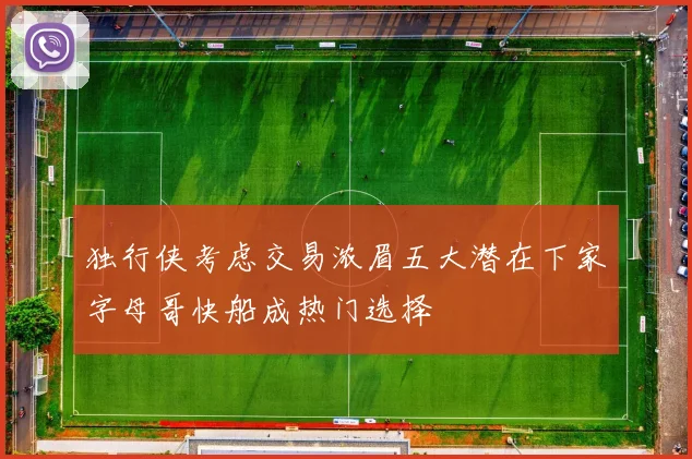 独行侠考虑交易浓眉五大潜在下家字母哥快船成热门选择