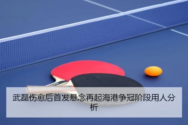 武磊伤愈后首发悬念再起海港争冠阶段用人分析